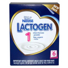  LACTOGEN 1 INFANT FORMULA BIB POWDER 400GM (UPTO 6 MONTHS)